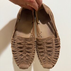 Mens Nisolo Huarache Sandal size 12 Tobacco